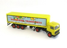 TIR SCANIA "WORLD WIDE TRANSPORTS" SCALA 1/43 MARCA YAXON MADE ITALY TOYS--741-