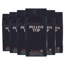 Pellini Top Arabica 100%, 1000g fagiolo intero confezione da 6 pezzi