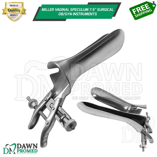 Miller speculum vaginale - speculum, 7,5"