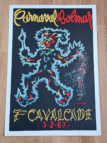 Affiche originale carnaval - **affiche,