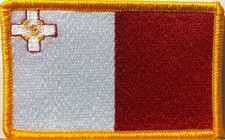 Malta Flag Embroidery Iron-On