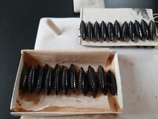 Bracciale Da Lutto Ges Gaietto Elaborato Vetro Francia Fine 800 Liberty