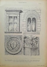 Stampa antica ARCHITETTURA