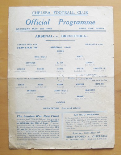 Semifinale cup 1942 - fa,