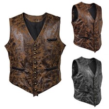 Gilet In Ecopelle Da Uomo V