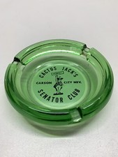 Vassoio cenere vetro verde