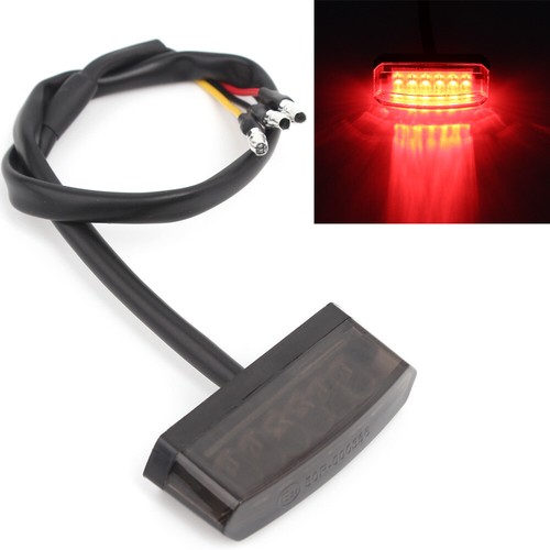 Fanale posteriore moto fumè - , 6