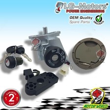 SERRATURE MBK NITRO / YAMAHA AEROX 2003-2012 4 PEZZI CON CHIAVI LOCKS