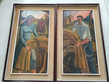 Olio su tela 2 Antichi quadri