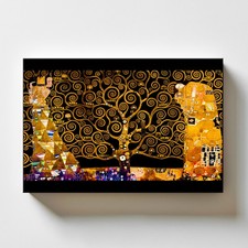 Quadro moderno Gustav Klimt vol XVI stampa su tela canvas l'albero della vita