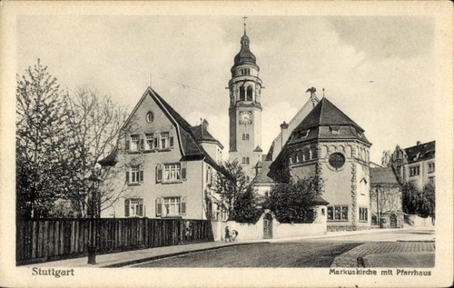 Stuttgart württemberg - ak,