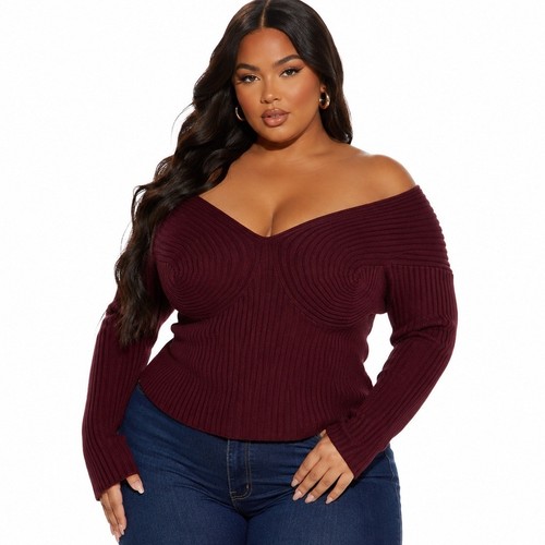 Maglione eloquii punto - maglione, busto