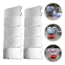  Mini frangivento con bruciatore da campeggio esterno 2 pezzi con stufa a scatto