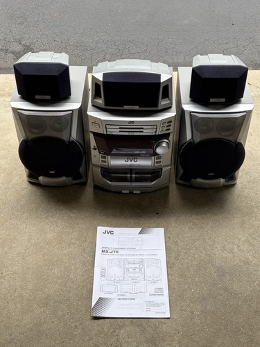 Jvc j70 compact component - mx-j70,