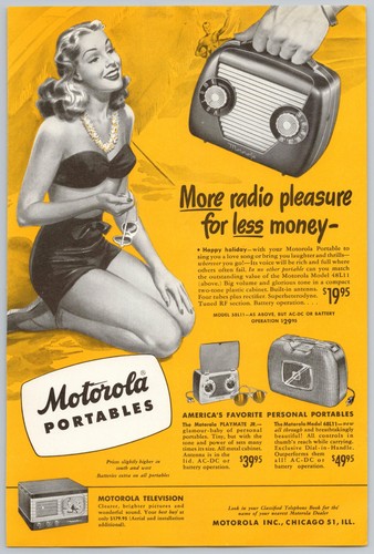 Pubblicità vintage radio - pubblicità,