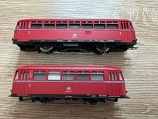 Märklin 3016/4018 H0 Analogico Autobus su Rotaia Set DB Buono Stato Attrezzato