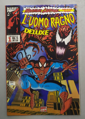 Uomo ragno deluxe - l'uomo, numero