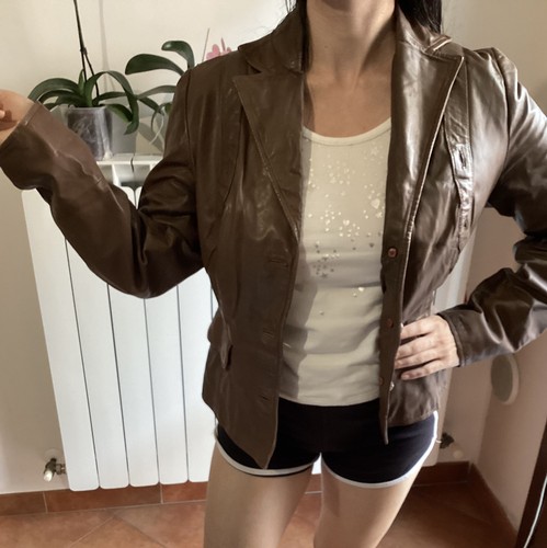 Giacca pelle donna - giacca,