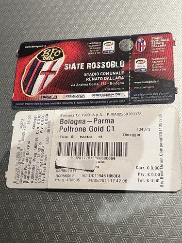 Bologna parma biglietto ticket - bologna-parma, biglietto/ticket