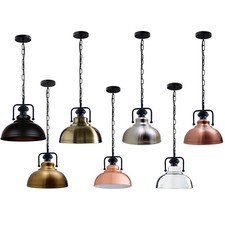 Lampada a sospensione vintage