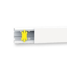 Canalina X Cavi Elettrici 100x40 Bianca  CP10040B