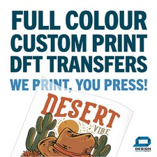 Trasferimenti Iron On DTF