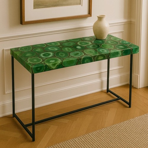 Tavolo agata verde - tavolo,