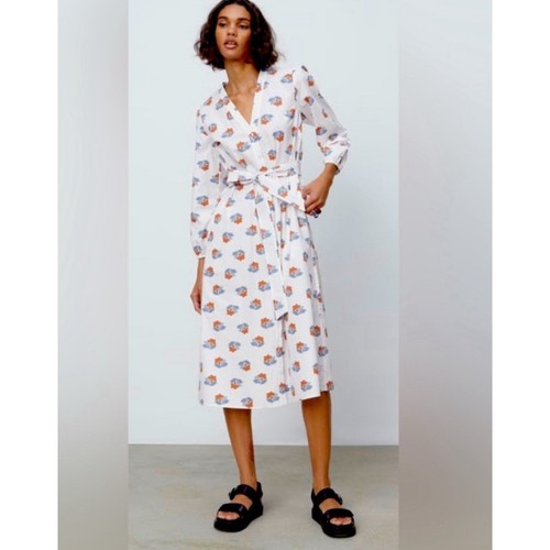 Zara midi camicia abito - zara,