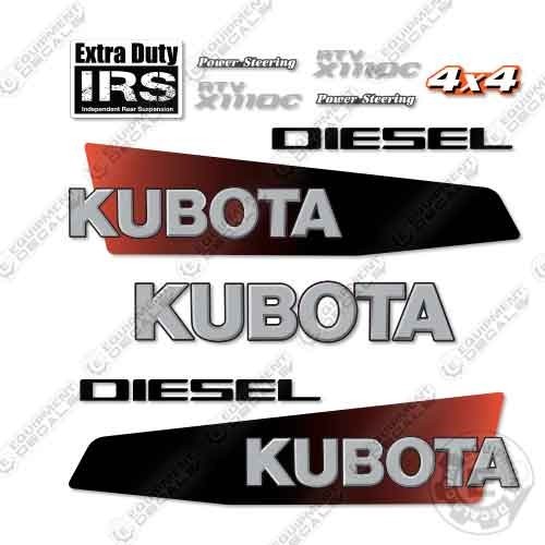 Adatto per kubota rtv x1110c - rtv,