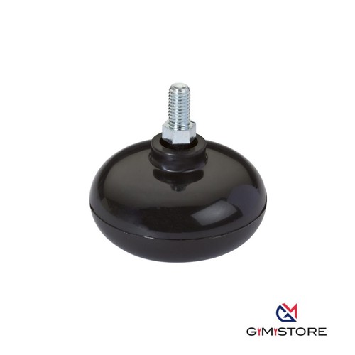 Piedino ruotante plastica - piedino,