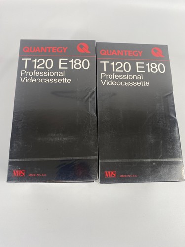 Quantegy vhs nastri lotto 8 - lotto, di