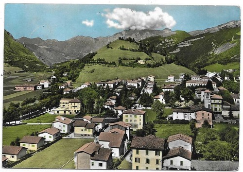 Clusone veduta - clusone, (bergamo).