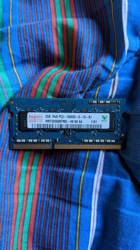 Ram memoria 2gb 1rx8 - 2gb,