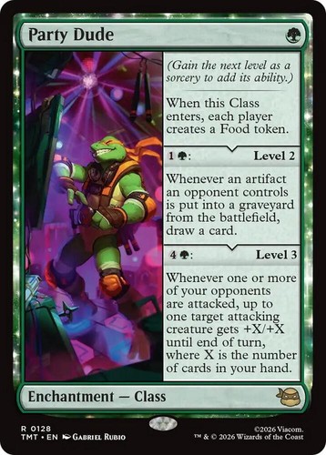Carta party dude magic - party,