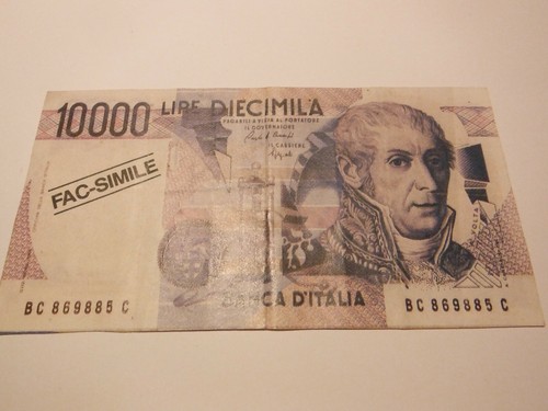 Banconota pubblicitaria 10000 - pubblicitaria,