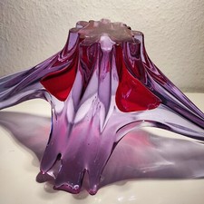 Vaso a battente in vetro di