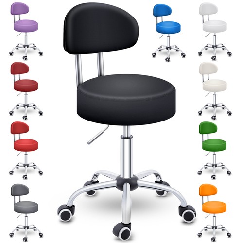 Sgabello rotelle con - sgabello,