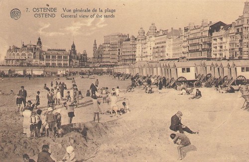 Belgique ostende plage - ostende,