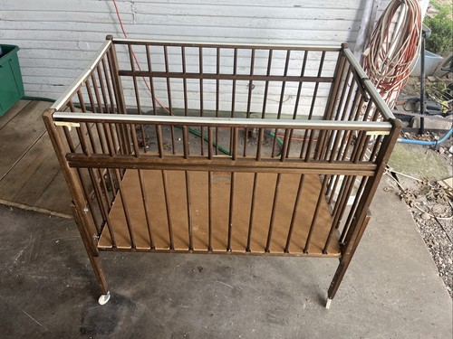 Port crib antico - port-a-crib, vintage