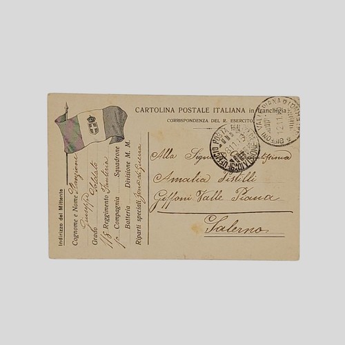 Cartolina franchigia posta - in,
