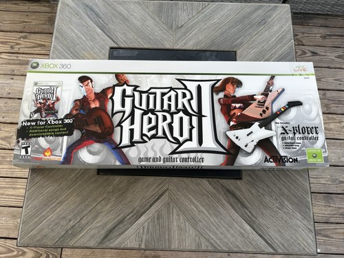 Xbox 360 guitar hero - xbox, 2