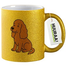 Glitzertasse Cocker Spaniel