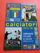 ALBUM FIGURINE CALCIATORI PANINI 1973-74   L'ANASTATICA GAZZETTA DELLO SPORT