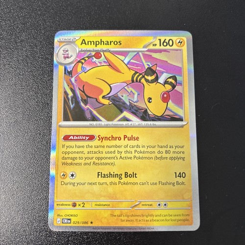 Pokémon tcg ampharos 029 - pokémon,