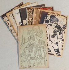 L' ASPIDISTRA FANZINE di Fantascienza 1/10 quasi completa 1965 !!!!!