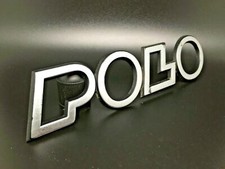 VOLKSWAGEN VW POLO LOGO SIGLA EMBLEMA FREGIO STEMMA SCRITTA TARGHETTA BADGE NOME