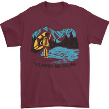 T-shirt uomo bianca rafting