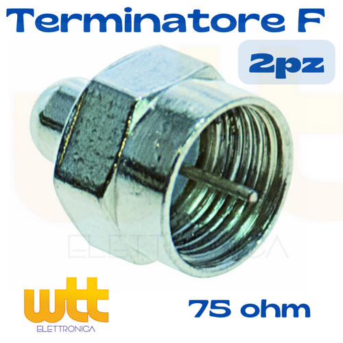 2pz conettore terminatore - f,