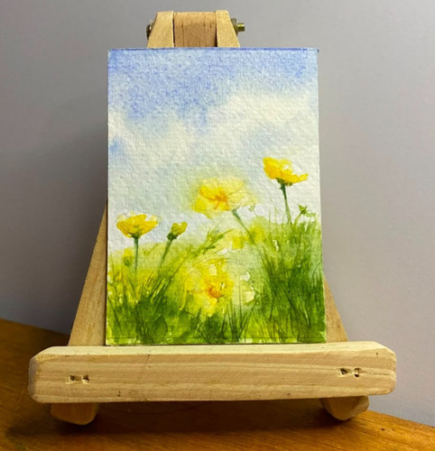 Quadro acquerello originale
