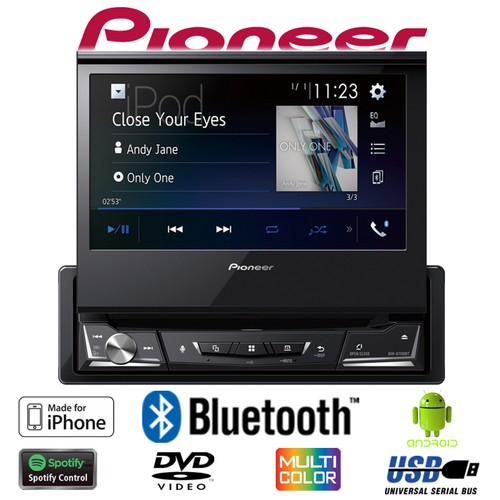Pioneer avh a7100bt - avh-a7100bt, 1-din